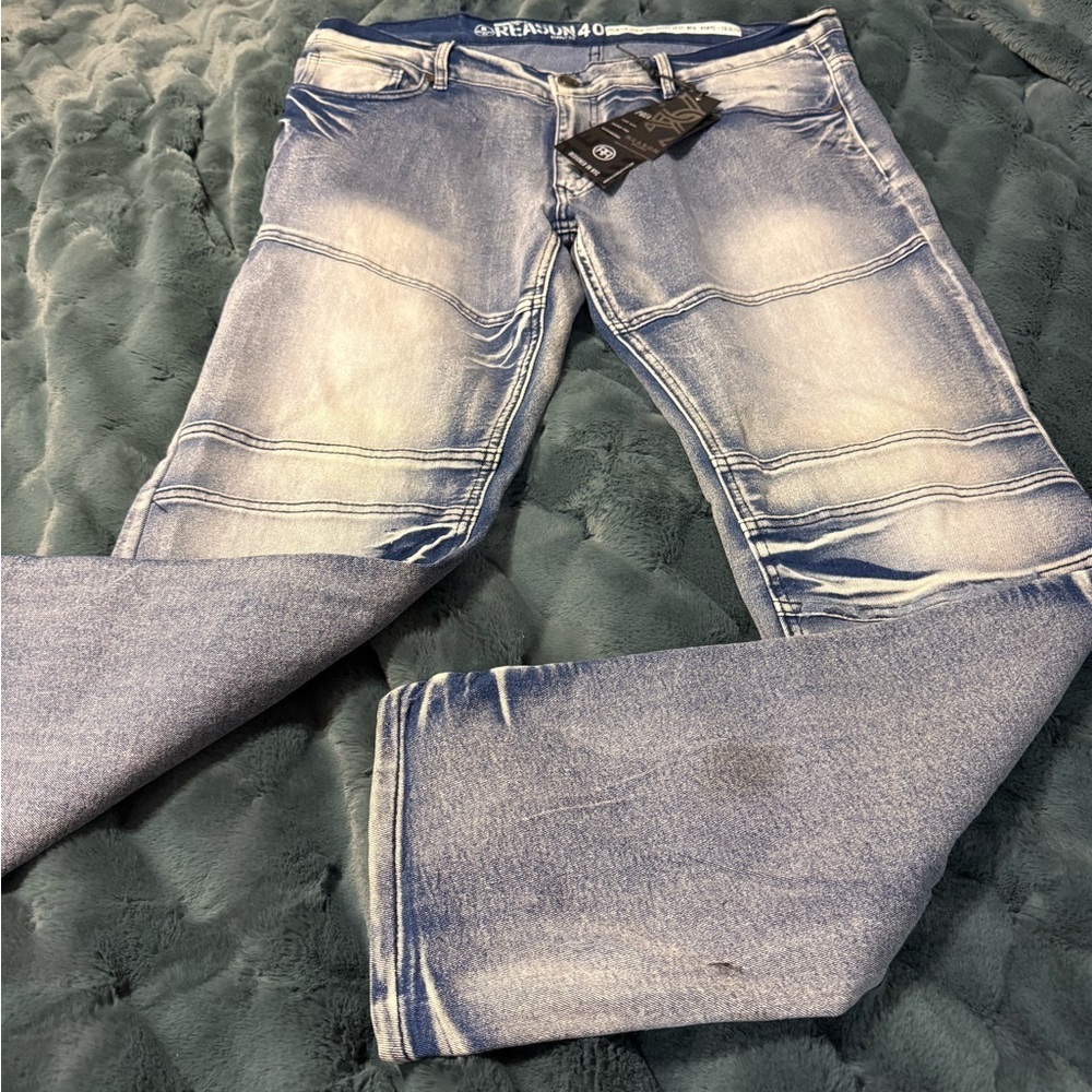 Reason Premium Denim Jeans men’s size 40 x 32 - Picture 2 of 15